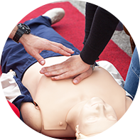 practice cpr on a dummy