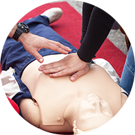 practice cpr on a dummy