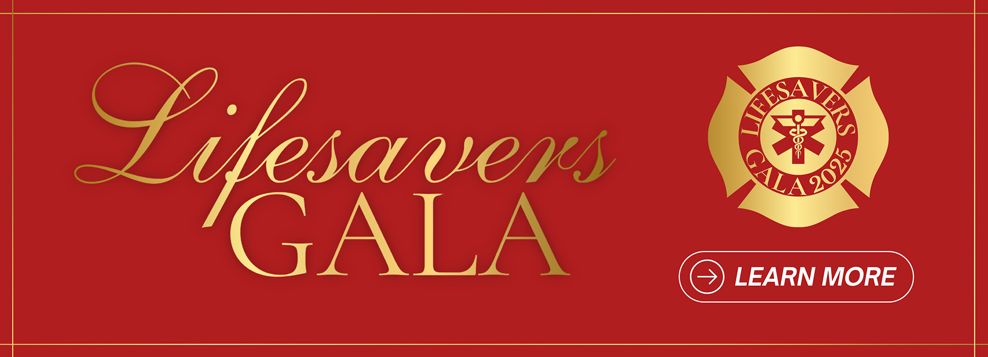 Lifesavers Gala 2025 banner