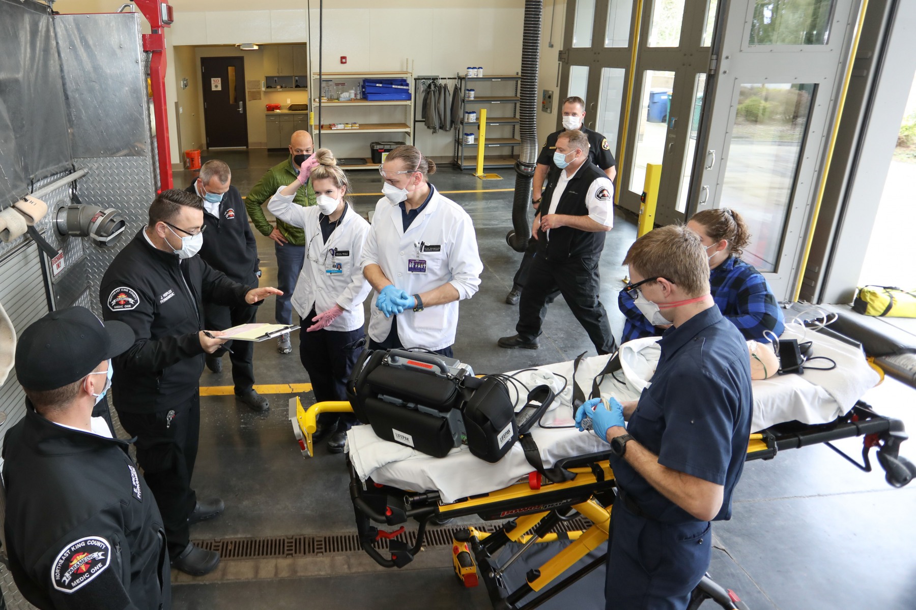 Paramedic Training Pediatric Drill